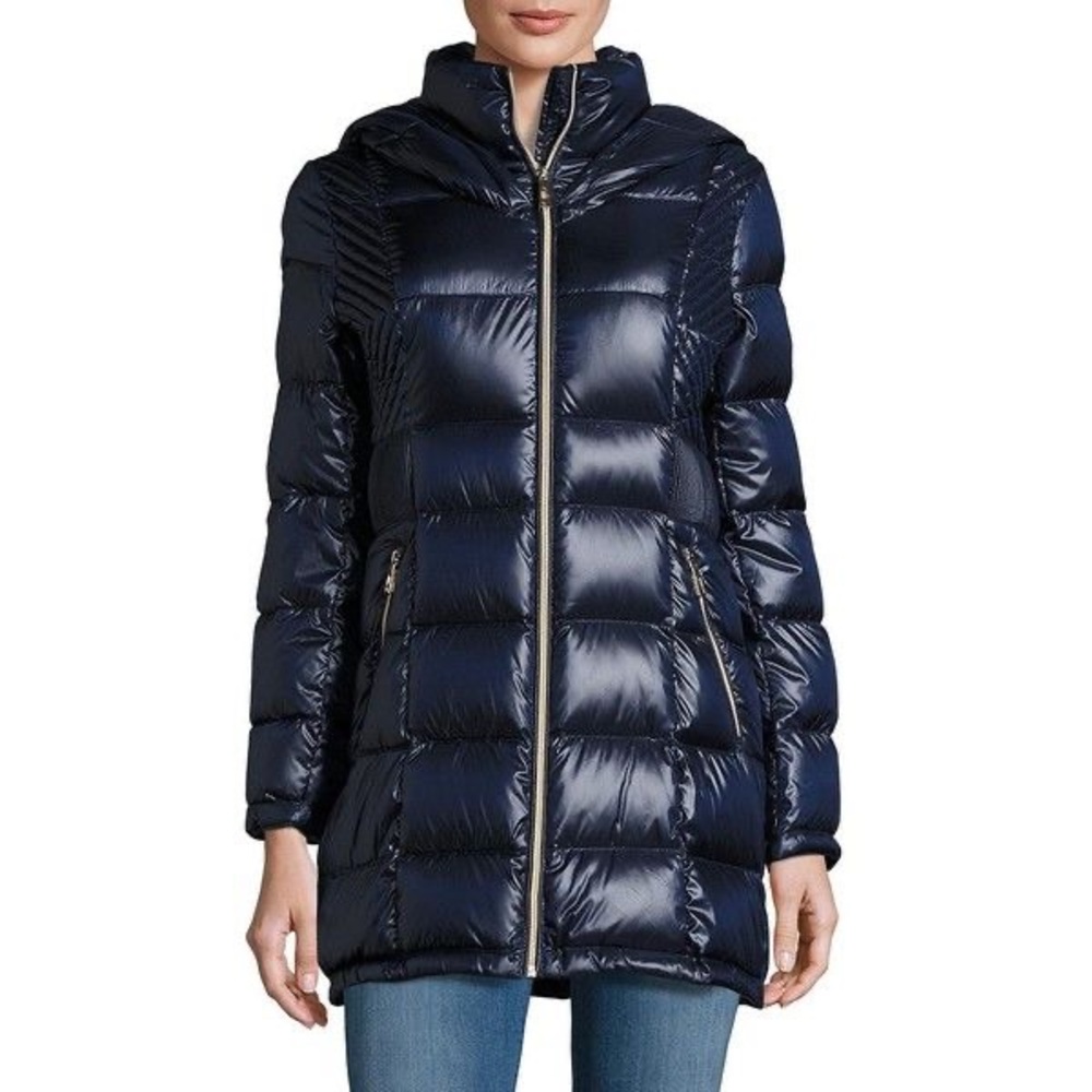 Ivanka Blue Midlength puffer!!